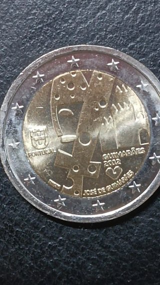 Moneda 2€ Portugal Guimarães 2012