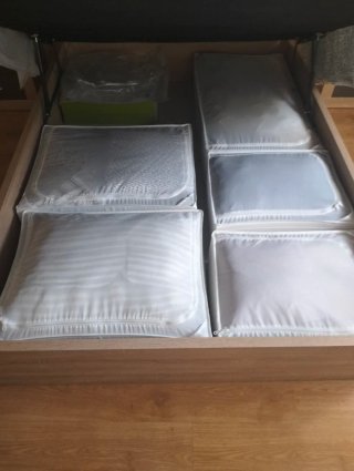 Dormitorio completo con canapé y colchón
