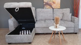 Sofá Cama ·Miren, Chaiselong, Arcón. ¡REBAJADO!