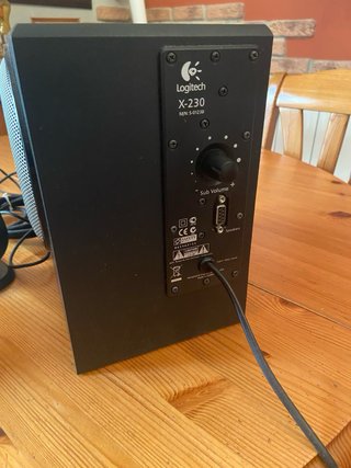 Altavoces Logitech Negro/Plata