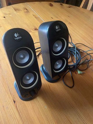 Altavoces Logitech Negro/Plata