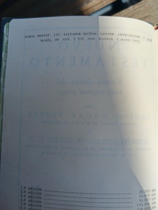 Nuevo testamento 1967