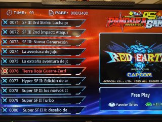 Caja Pandora Retro Arcade
