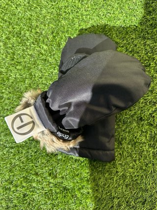 Manoplas para carrito de bebé negras