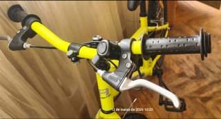 Bicicleta Infantil ATRACTOR Amarilla