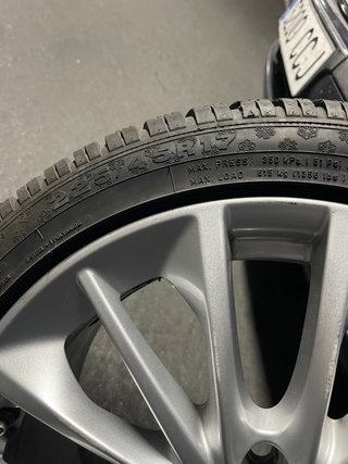 Llantas 17 BMW con Neumático