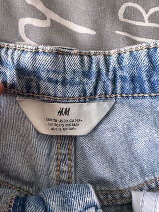 Shorts vaqueros desgastados talla S/36
