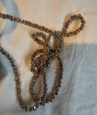 Borsa Chanel Beige e Oro