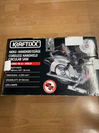 Sierra Circular Kraftixx 18V a Batería (Solo)