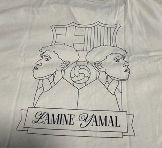 Polo Oficial Barça Lamine Yamal Talla M