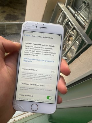 iPhone 7 Plata/Blanco