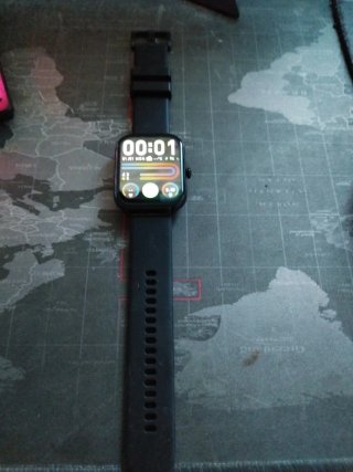 Reloj Inteligente Negro con cargador