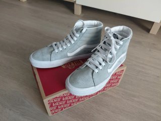Zapatillas Vans Altas Grises