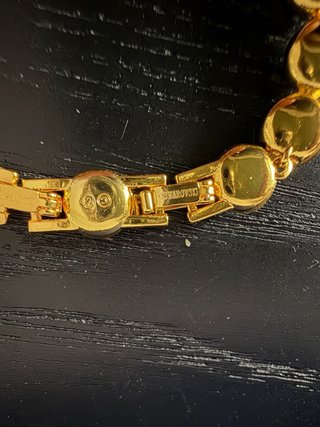 Pulsera Swarovski Dorada