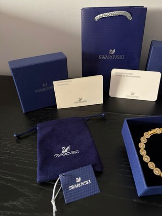 Pulsera Swarovski Dorada