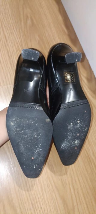 Zapatos de tacón negros mujer