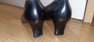 Zapatos de tacón negros mujer