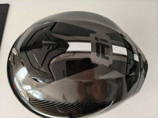 Precioso Casco Scorpion EXO R1 EVO AIR Gris/Negro