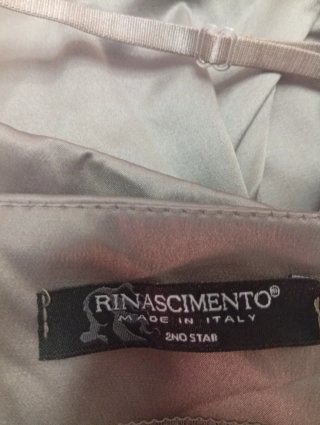 Vestido Rinascimento Beige/Marrón
