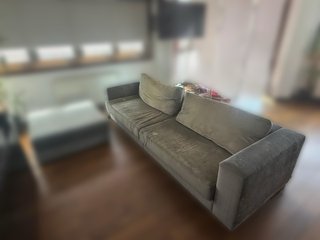 Sofá de 3 metros con chaiselongue