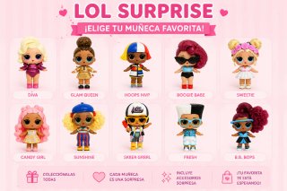 Pack Sorpresa Muñeca LOL