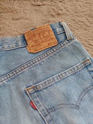Shorts Levi's donna blu