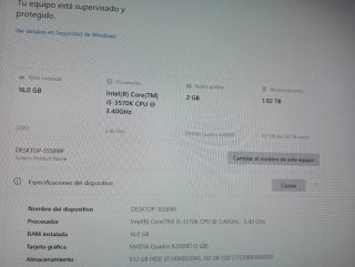 PC Completo: Torre, Monitor, Teclado y Ratón