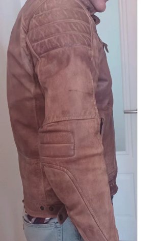 Chaqueta de cuero moto Quarter Mile Madison L