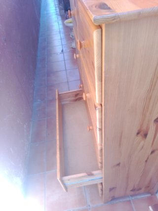 Cajonera in legno 80x42x127 cm