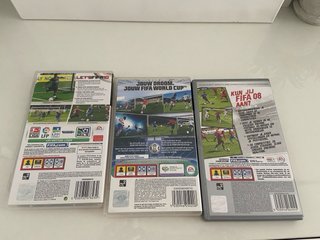 Pack 3 Juegos PSP: FIFA 10, 08 y Mundial 2006