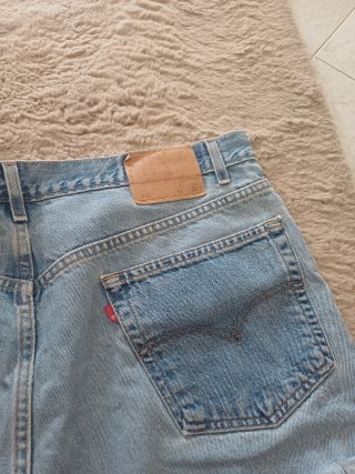 Levi's Shorts Blu Denim