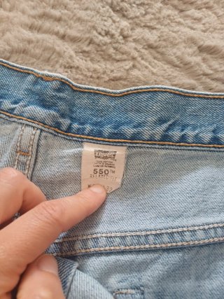 Levi's Shorts Blu Denim