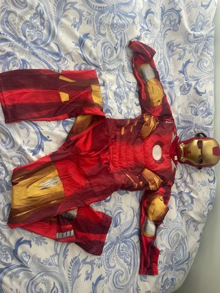 Disfraz Iron Man Talla hasta 1,40cm