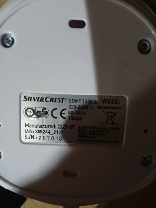 Cepillo de Vapor SilverCrest 1300W