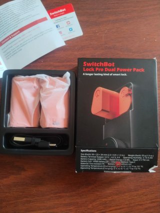 Baterías SwitchBot Lock Pro Dual Power Pack