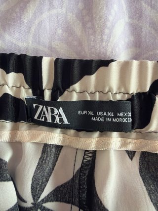 Conjunto estampado blanco y negro distintas tallas