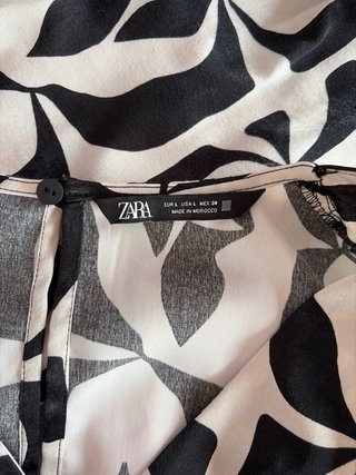 Conjunto estampado blanco y negro distintas tallas