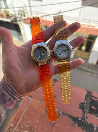 Reloj TechnoMarine Oro y Naranja