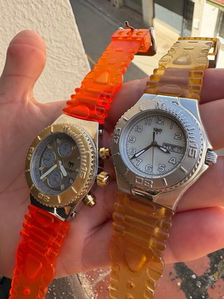 Reloj TechnoMarine Oro y Naranja