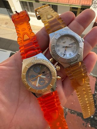 Reloj TechnoMarine Oro y Naranja