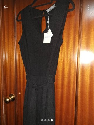 Mono negro largo de fiesta NUEVO