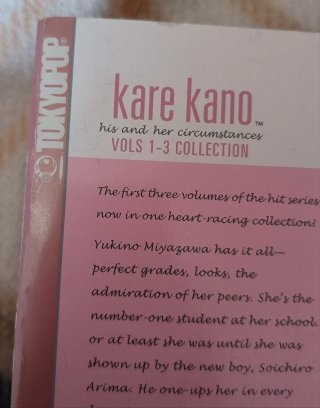 Kare Kano His and Her Circumstances - Vols 1-3
