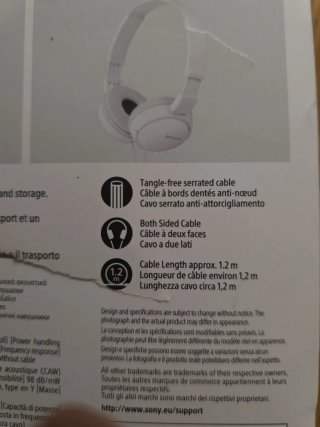 Auriculares Sony MDR-ZX110 Blancos
