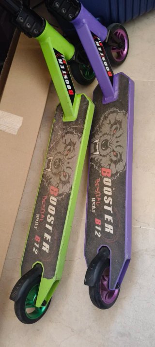 Patinete Freestyle Booster B12 Bestial wolf