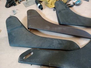 Embellecedor rail asientos Mercedes W124