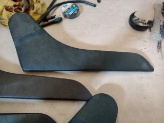 Embellecedor rail asientos Mercedes W124