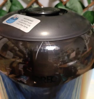 Humidificador Dreo Preto/Transparente