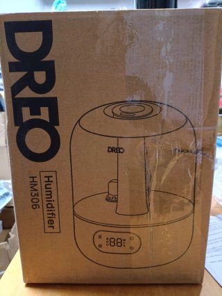 Humidificador Dreo Preto/Transparente