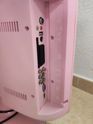 Monitor TV Hello Kitty Rosa