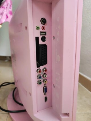 Monitor TV Hello Kitty Rosa
